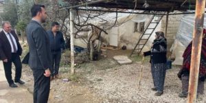 BAŞKAN TOKLU’DAN ÇİFTÇİLERE GEÇMİŞ OLSUN ZİYARETİ