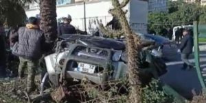 KORKUTAN KAZADA 1 YARALI