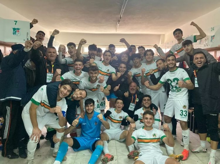 ALANYASPOR U19 TAKIMI HATAYSPOR’U ÜÇLEDİ