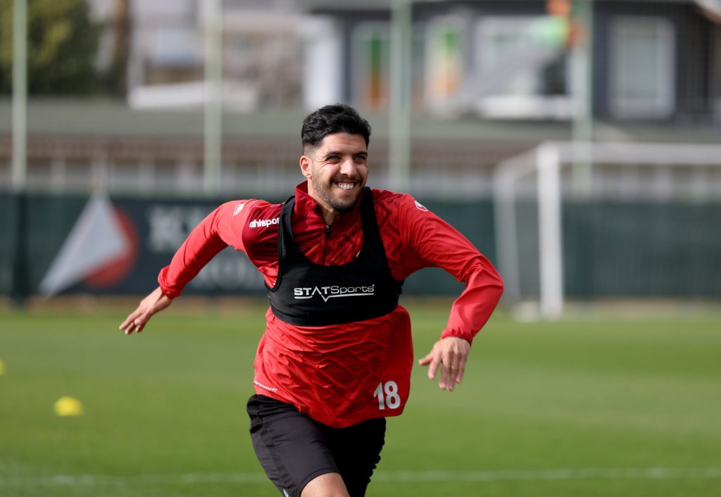 ALANYASPOR TRABZONSPOR MAÇI HAZIRLIKLARINI SÜRDÜRÜYOR