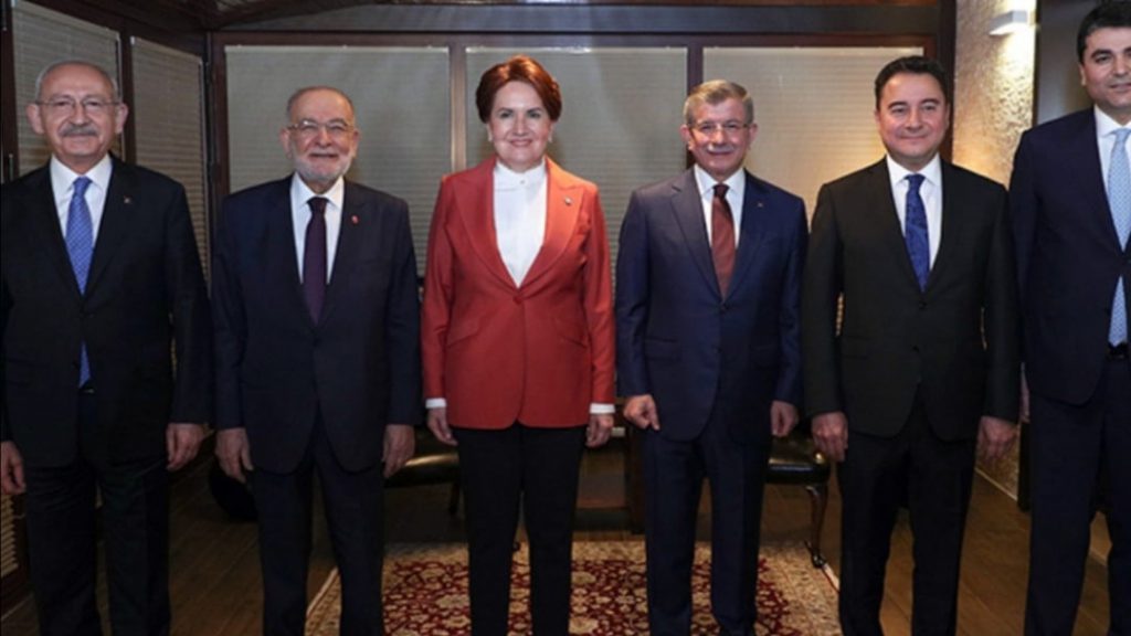 MUHALEFET İÇİN TARİHİ BULUŞMA GERÇEKLEŞTİ