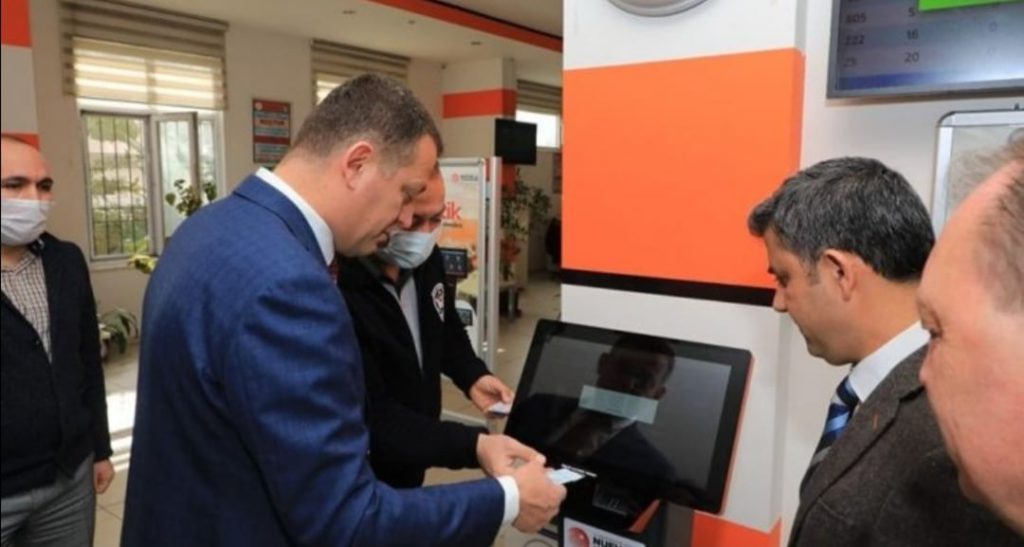 KAYMAKAM ÜRKMEZER’DEN NÜFUS MÜDÜRLÜĞÜNE ZİYARET