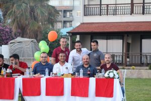 ALANYASPOR AKŞAM YEMEĞİNDE BİR ARAYA GELDİ