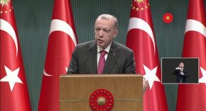 BAŞKAN ERDOĞAN:”BUNDAN SONRASINI MİÇOTAKİS KENDİSİ DÜŞÜNSÜN “