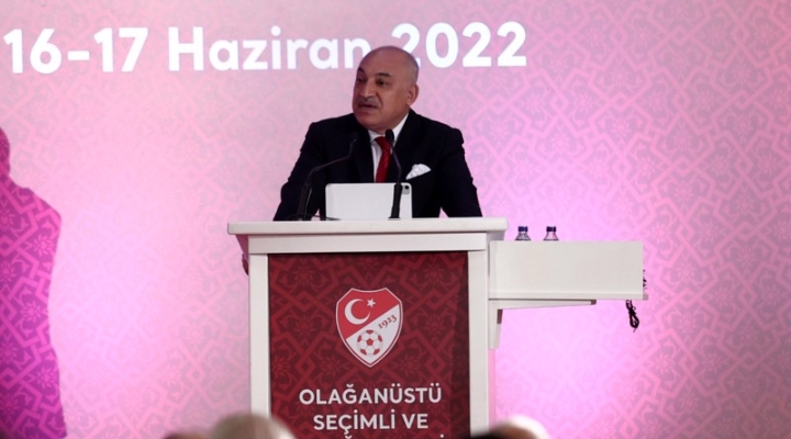 YENİ TFF BAŞKANI MEHMET BÜYÜKEKŞİ