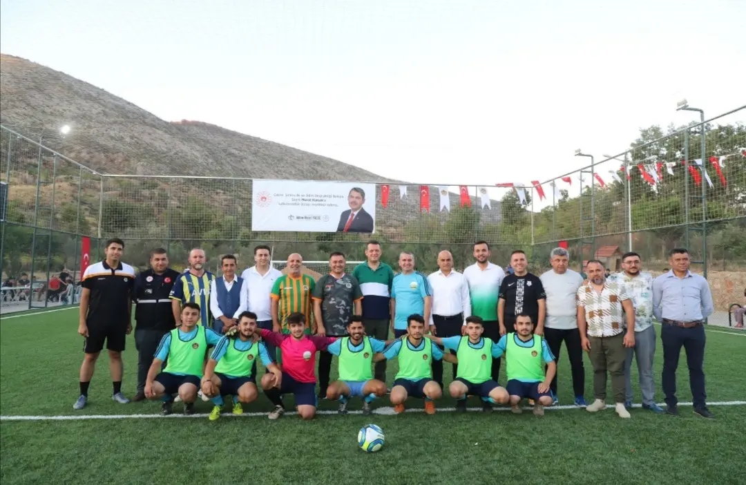 GÜZELBAĞ SPOR ALANINA KAVUŞTU