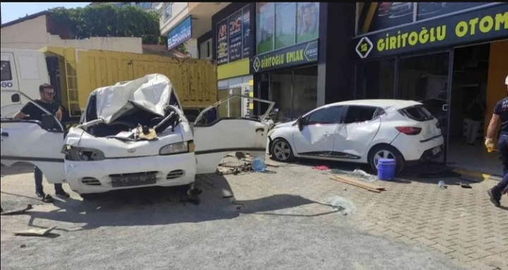 KORKUNÇ KAZA, UCUZ ATLATILDI