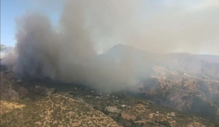 DATÇA YANGINI TÜM MÜDAHALELERE RAĞMEN DEVAM EDİYOR
