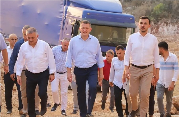 VALİ YAZICI VE BAŞKAN TOKLU YURT İNCELEMESİ YAPTI