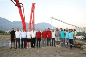 BAŞKAN YÜCEL’DEN MAHMUTLAR KÜLTÜR MERKEZİ’NE DENETİM