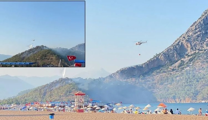 ANTALYA’DA ORMAN YANGINI