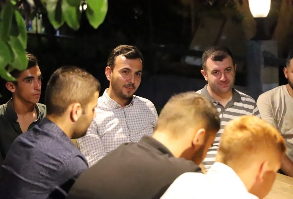 BAŞKAN TOKLU GENÇLERLE BULUŞTU