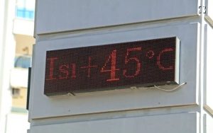 ANTALYA EKİM AYINDA 45 DERECEYİ GÖRDÜ