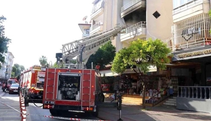 YANGIN KORKU DOLU ANLAR YAŞATTI