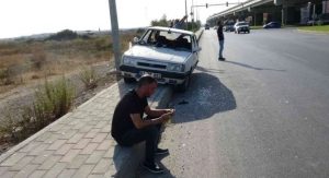 BİR ANLIK DİKKATSİZLİK  1 YARALI