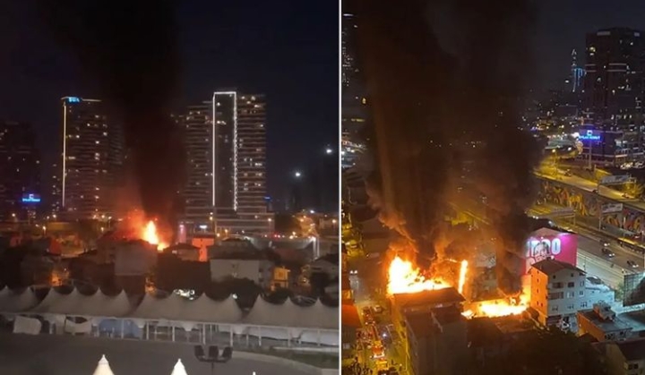 İSTANBUL’DA VALİ İLE BELEDİYE BAŞKANINI TERS DÜŞÜREN PATLAMA