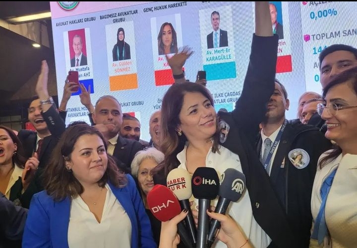 144 YILLIK İSTANBUL BAROSUNUN İLK KADIN BAŞKANI “FİLİZ SARAÇ”