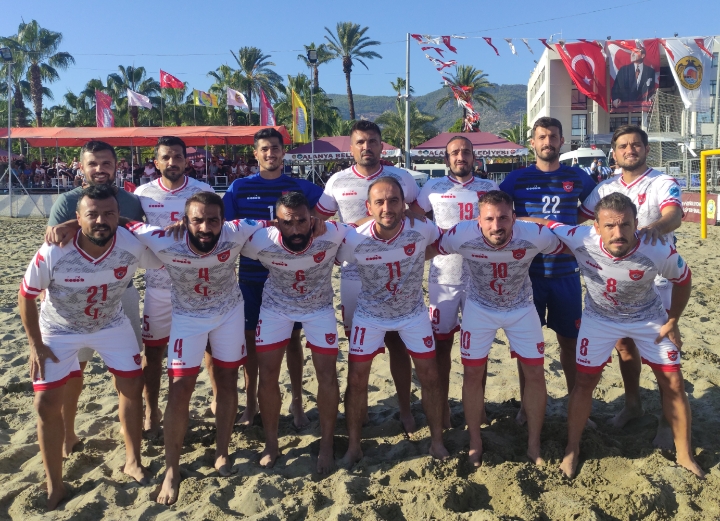 ALANYA BELEDİYESPOR PLAJ FUTBOL TAKIMI FİNALDE