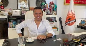 KERİM YILMAZ, BAŞKAN ERAY ERDEM’İ TEBRİK ETTİ