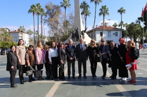 ALTSO BAŞKANI ERAY ERDEM VE EKİBİ KADINLARI YALNIZ BIRAKMADI