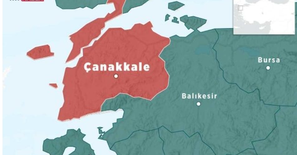 ÇANAKKALE’DE KORKUTAN DEPREM