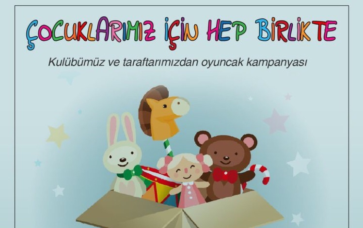 ALANYASPOR’DAN DEPREMZEDE ÇOCUKLAR İÇİN OYUNCAK KAMPANYASI