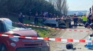 KATLİAM GİBİ KAZA