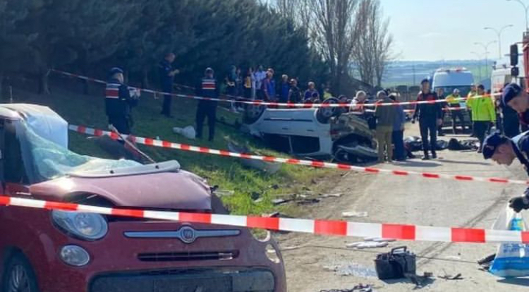 KATLİAM GİBİ KAZA