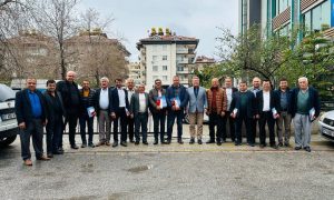 HANCI , BATI MAHALLE MUHTARLARIYLA BULUŞTU