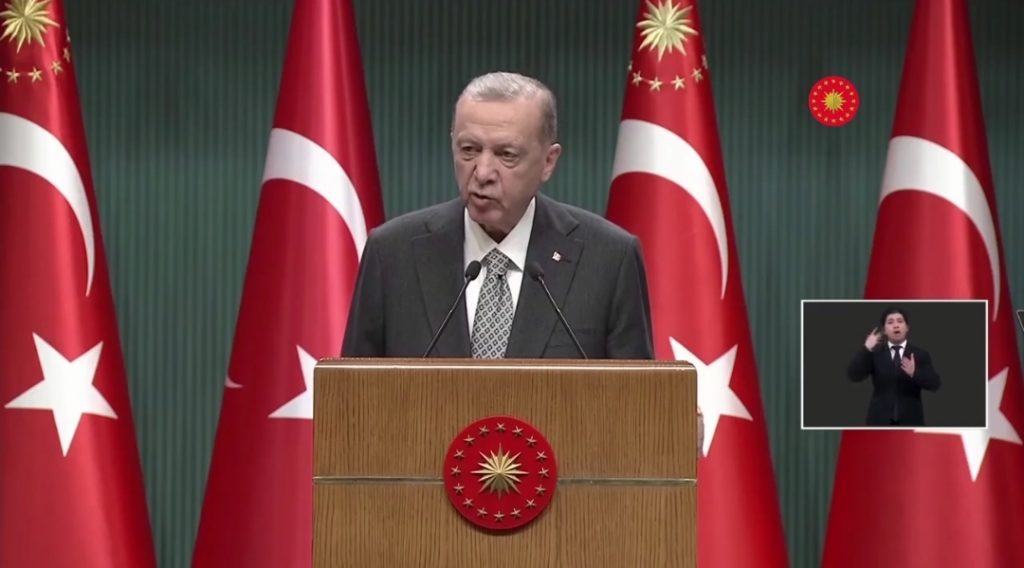 BAŞKAN ERDOĞAN “DEPREMDE CAN KAYBI 46 BİNİ AŞTI”