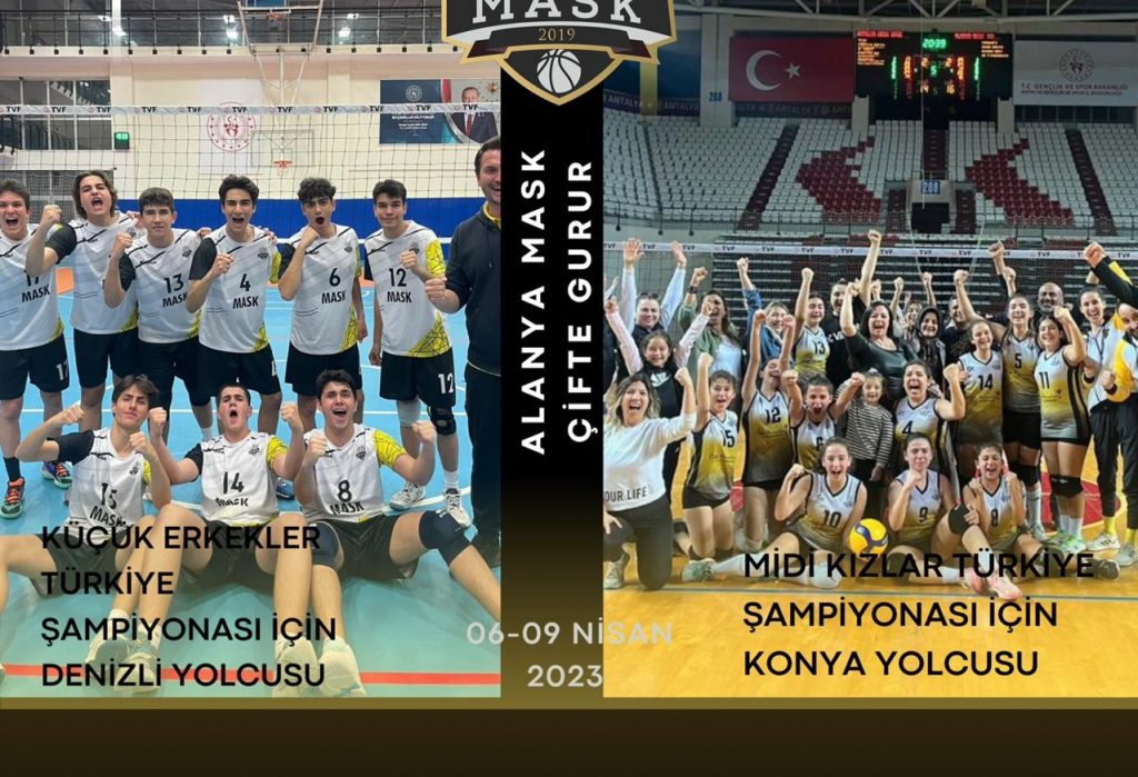 ALANYA MASK SPOR KULÜBÜ ÇİFTE GURUR YAŞIYOR