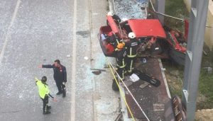 ALANYA’DA FECİ KAZA