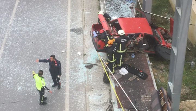 ALANYA’DA FECİ KAZA