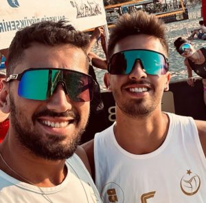 YUSUF VE BATUHAN BALKAN PLAJ VOLEYBOLU ŞAMPİYONASI’NDA YARI FİNALDE