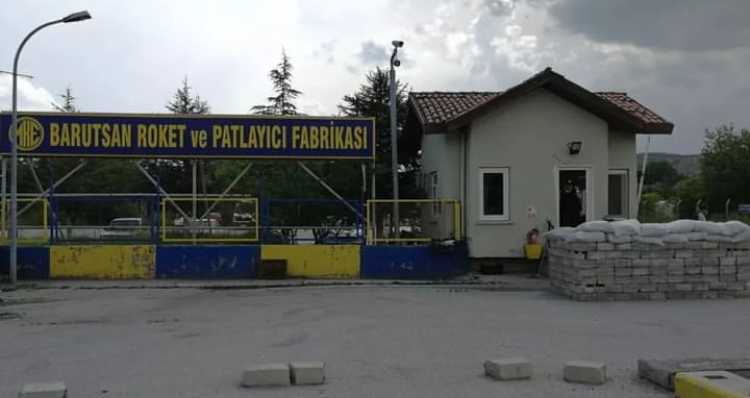 TSK ROKET FABRİKASINDA PATLAMA 5 ŞEHİT