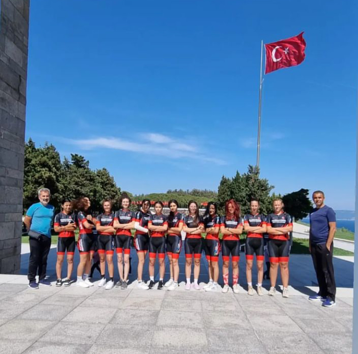 EGVEB BİSİKLET TAKIMI TÜRKİYE ŞAMPİYONU OLMAK İÇİN ÇANAKKALE’DE YARIŞIYOR