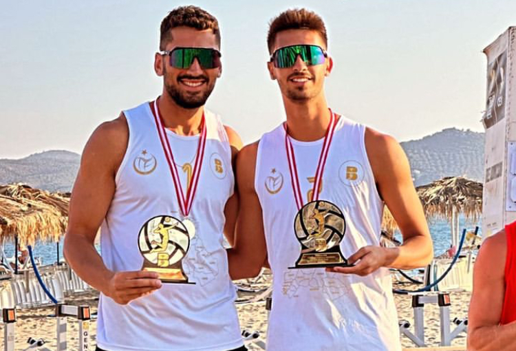 YUSUF – BATUHAN İKİLİSİ PRO BEACH TOUR’DA 2.Cİ OLDU