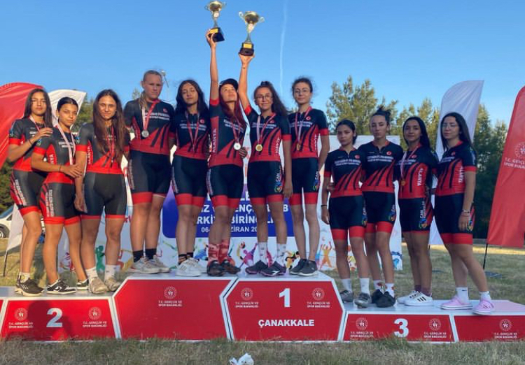 ALANYA’NIN GURURU EGVEB BİSİKLET’TE TÜRKİYE ŞAMPİYONU