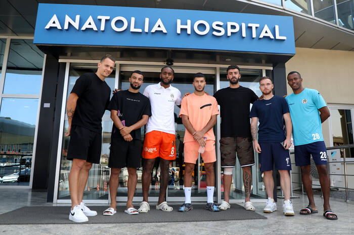 ALANYASPOR SAĞLIK KONTROLÜNDEN GEÇTİ