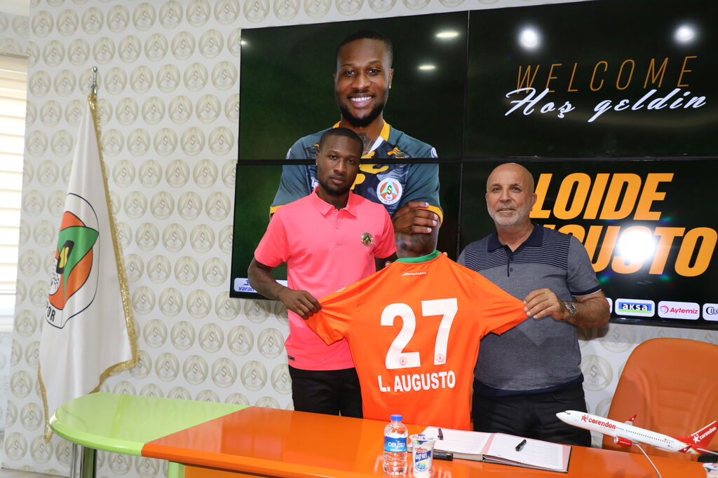 LOİDE AUGUSTO RESMEN ALANYASPOR’DA