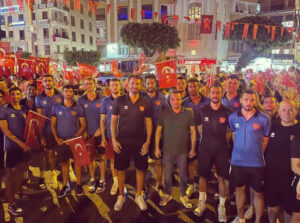 ALANYA BELEDİYESPOR, ZAFER BAYRAMINI COŞKUYLA KUTLADI