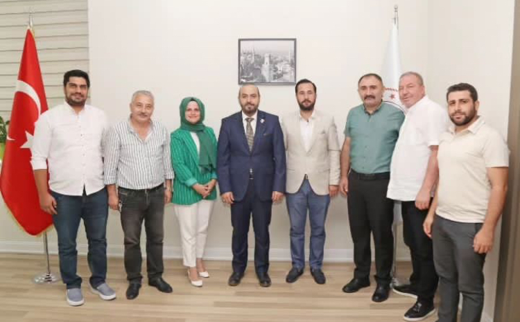 ANAVATAN PARTİSİNDEN İL SAĞLIK MÜDÜRÜ KARAHAN’A HAYIRLI OLSUN ZİYARETİ