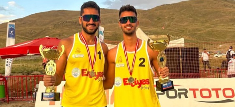 YUSUF VE BATUHAN PRO BEACH TOUR ERCİYES DAĞI ETABI’NDA ŞAMPİYON