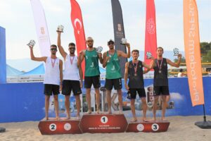 YUSUF VE BATUHAN PRO BEACH TOUR KULÜPLER TÜRKİYE ŞAMPİYONASI’NDA İKİNCİ OLDU