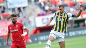DZEKO ATTI FENERBAHÇE GALİBİYETLE KONFERANS LİGİ’NDE GRUPLARA KALDI