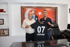 HASAN ÇAVUŞOĞLU’NDAN BİNBAŞI HÜSEYİN DİREK’E ZİYARET