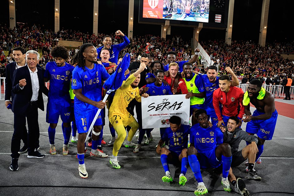 FRANSA’DA FARİOLİ RÜZGARI! TAKIMI NİCE, LİDERLİK KOLTUĞUNU KAPTI