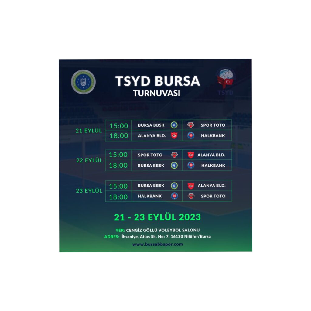 ALANYA BELEDİYESPOR, TSYD BURSA VOLEYBOL TURNUVASINA KATILIYOR