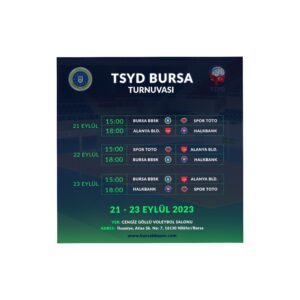 ALANYA BELEDİYESPOR, TSYD BURSA VOLEYBOL TURNUVASINA KATILIYOR