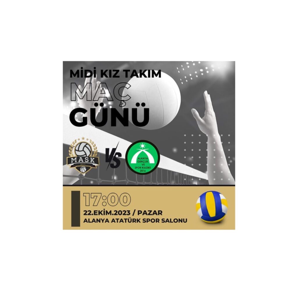 MASK MİDİ KIZ B TAKIMI, BUGÜN İLK MAÇINA ÇIKIYOR